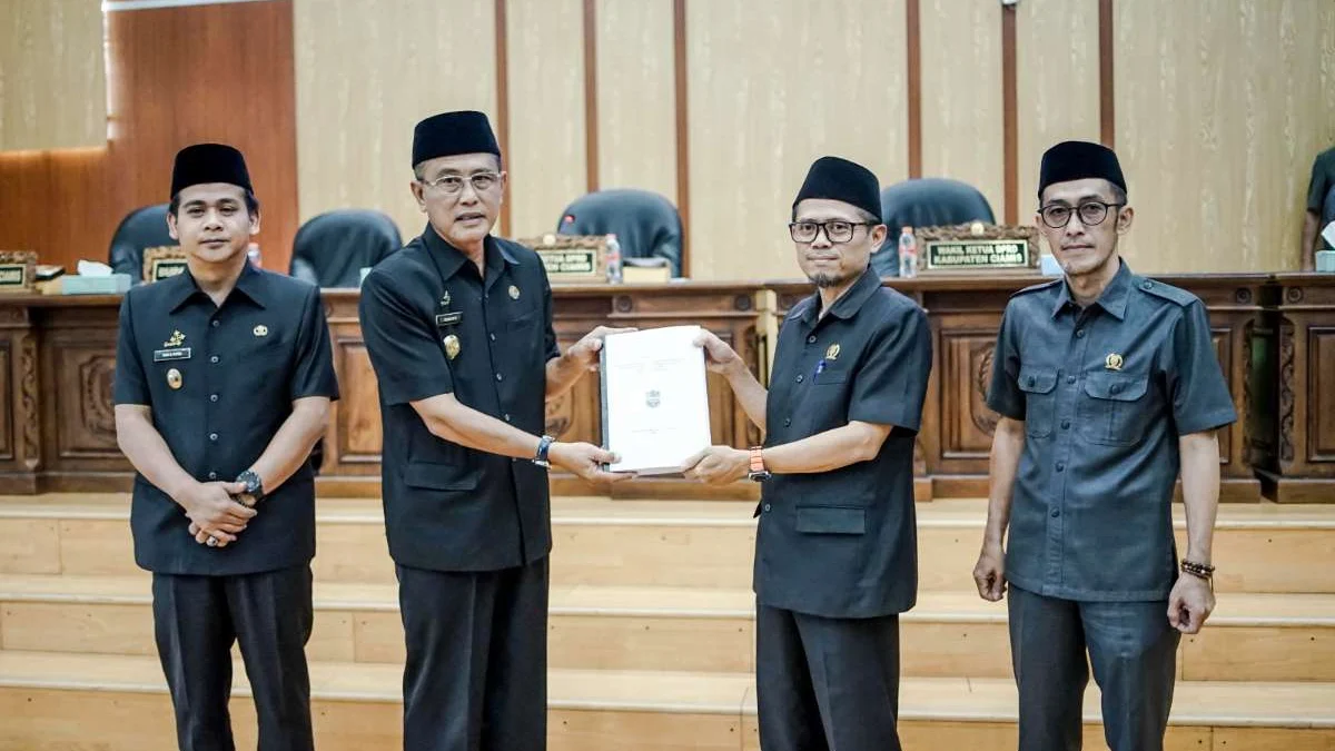 Paripurna DPRD, Bupati Sampaikan Penguatan Potensi Unggulan Daerah jadi Tema Pembangunan Ciamis Tahun 2024