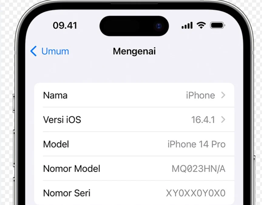 IMEI iPhone 6s