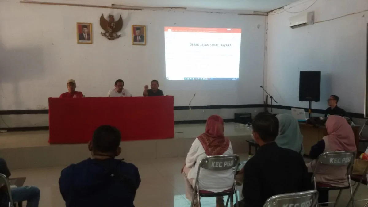 Persiapkan Acara Peringatan HUT ke-78 RI, Pemerintah Kecamatan Pagaden Kumpulkan Para Kades