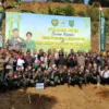 Jaga Ekosistem di Ciater, Sebanyak 400 Bibit Bambu Ditanam di Hutan Bambu 