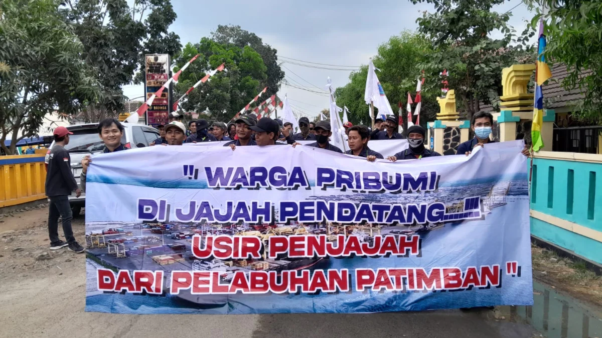 Polemik Pekerja Bongkar Muat di Pelabuhan Patimban, Serikat Buruh Koperasi TKBM Sarana Patimban Raya Gelar Unjuk Rasa