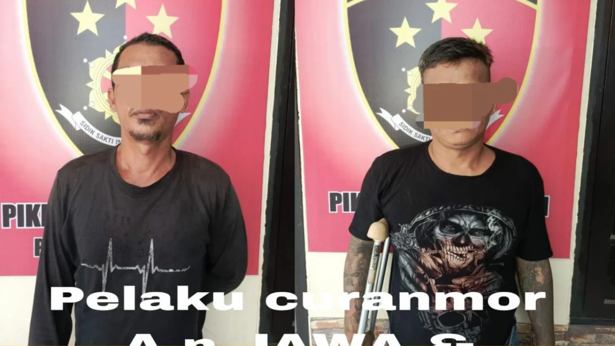 Polisi Bekuk Dua Pelaku Pencurian Sepeda Motor