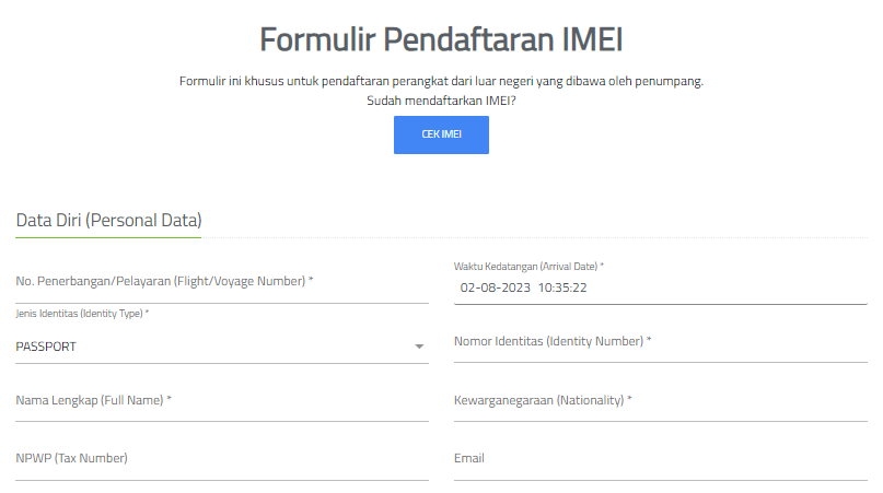 Hindari Pemblokiran Iphone Dengan Daftar IMEI Tanpa Ribet dan Proses Cepat(beacukai.gi.id)