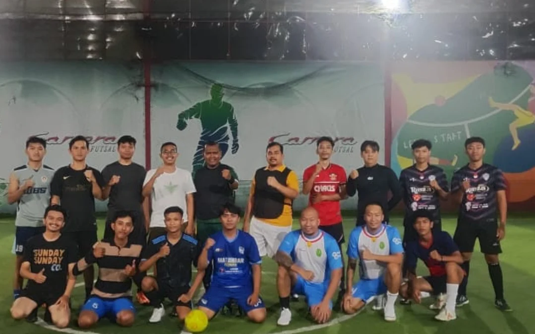 Pengadilan Negeri Subang Tanding Futsal Persahabatan dengan Media Pasundan Ekspres