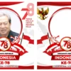 25 Twibon Spesial HUT RI Ke 78 Dengan Desain Yang Keren, Cocok Untuk Fotomu