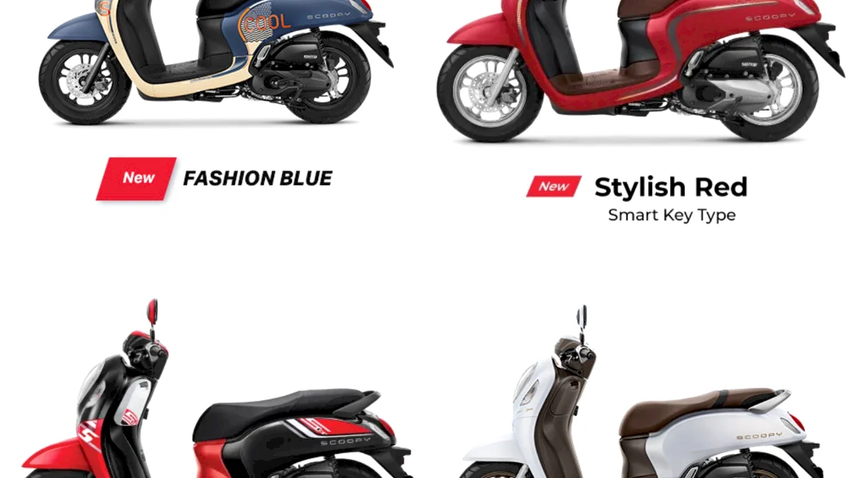 Warna baru Scoopy 2023