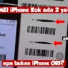 Kenapa Imei 2 Iphone, Apa Bukan Iphone Ori? Cek Disini