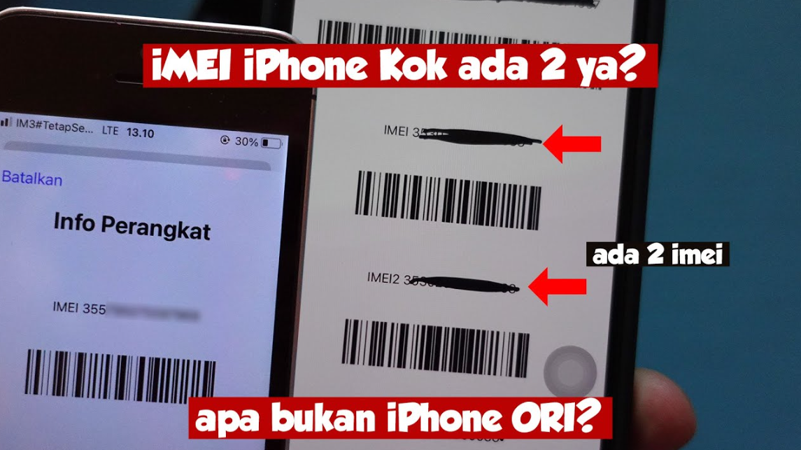 Kenapa Imei 2 Iphone, Apa Bukan Iphone Ori? Cek Disini