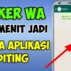 Cara Membuat Stiker WA di Google, 1 atau 2 Menit Jadi