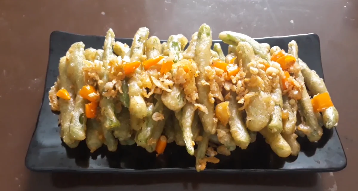 Resep Buncis Cabai Garam Seenak Restoran, Crispy dan Lezat