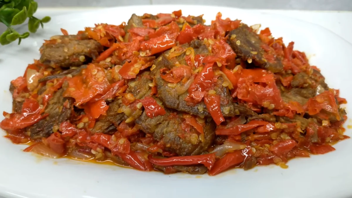 Resep Dendeng Balado Sederhana yang Gurih dan Renyah