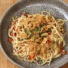 Resep Spaghetti Aglio Olio Seenak Restoran, Bikin Nagih!