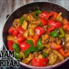 Resep Ayam Teriyaki Saori Pedas Manis, Enak dan gurih