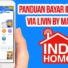 Cara Bayar IndiHome Lewat Livin Mandiri