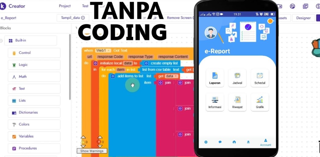 4 Cara Membuat Aplikasi Android Tanpa Ngoding