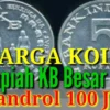 Ternyata Segini Harga Koin 5 Rupiah 1974, Buruan Jual Auto Jadi Sultan!