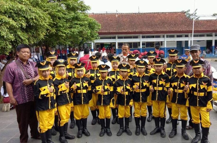 SDN Cibitung Ciater Tingkatkan Kedisiplinan Siswa Lewat Ekstrakurikuler Paskibra