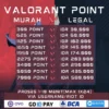 8 Tempat Top Up Game Valorant Murah