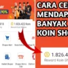 Cara Mendapatkan 1 Juta Koin Shopee Gratis