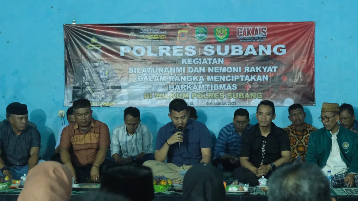 Kapolres Subang Berpesan Jangan Ada Pecah Belah Masyarakat Saat Pilkades Kapolres Subang Berpesan Jangan Ada Pecah Belah Masyarakat Saat Pilkades