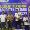 Ketua Umum KONI Subang Asep Rochman Dimyati Apresiasi Kejurkab Taekwondo