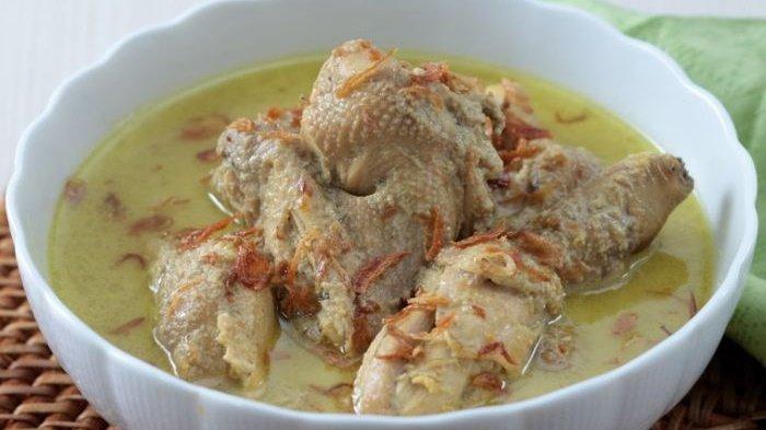 Resep Opor Ayam Putih