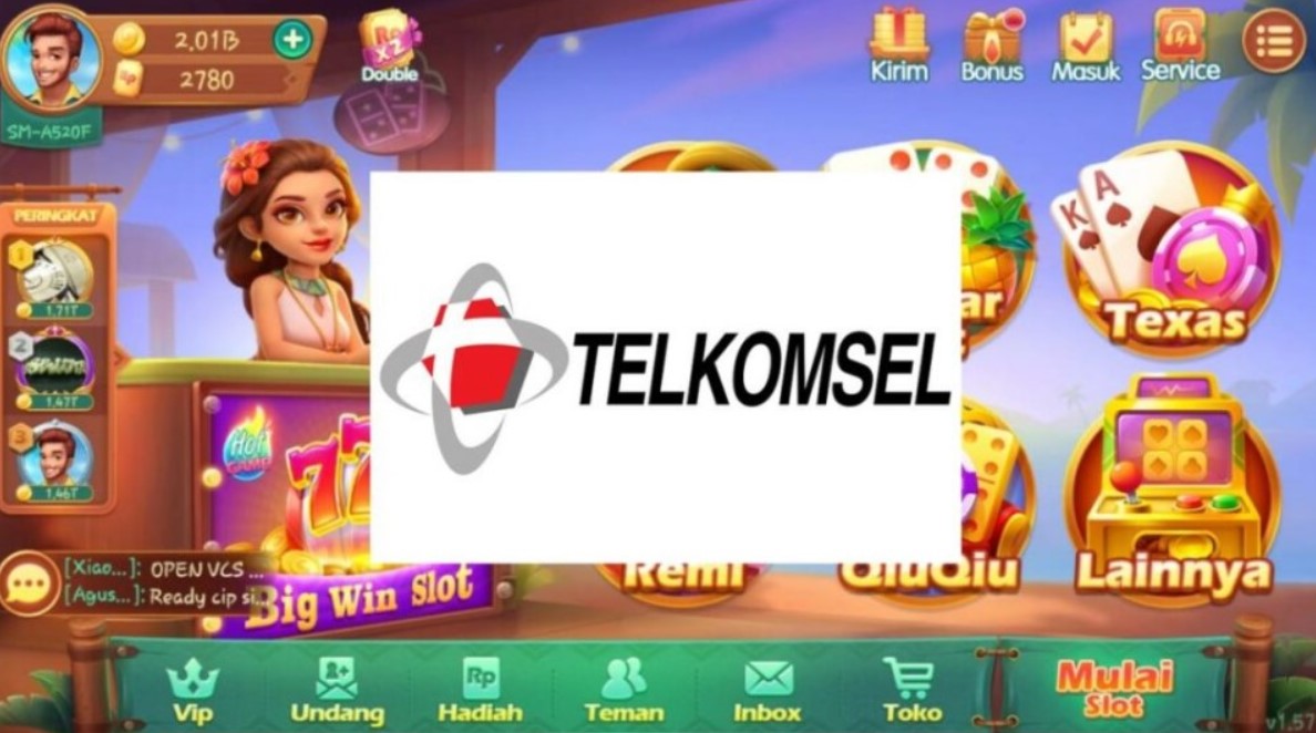 Top Up Higgs Domino Pakai Pulsa Telkomsel