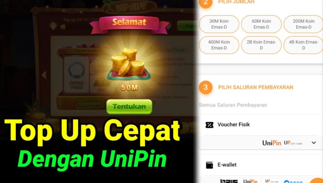 Top Up Higgs Domino Pulsa Telkomsel UniPin