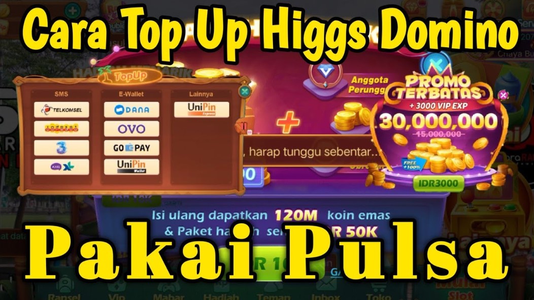 Top Up Higgs Domino Paling Murah Pakai Pulsa