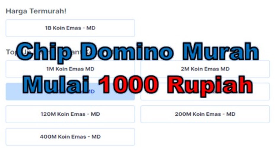 Top Up Higgs Domino 1000 Via Pulsa