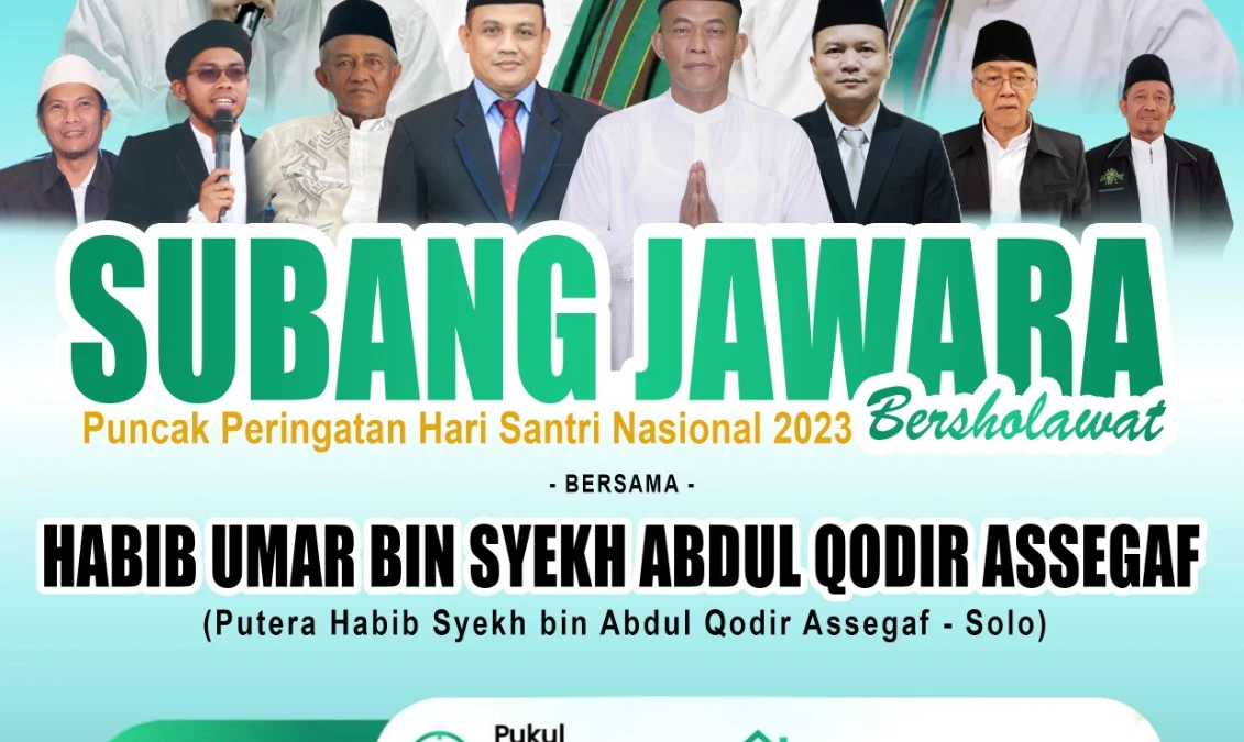 Habib Umar bin Habib Syeh Asseghaf Akan Hadiri Gebyar Puncak Hari Santri Nasional di Subang