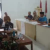 Panitia Pilkades Desa Gambarsari Kumpulkan Timses Sosialisasikan Surat Suara Sah dan Tidak Sah