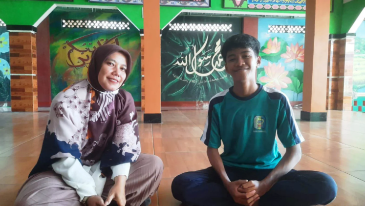 Rifa Aditya Pemuda Asal Indramayu Pilih SMPN 3 Subang Lewat Jalur Prestasi