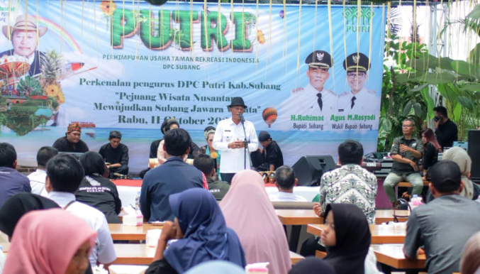 Bupati Ruhimat Harap Kehadiran DPC PUTRI Dapat Tingkatkan Pariwisata di Subang