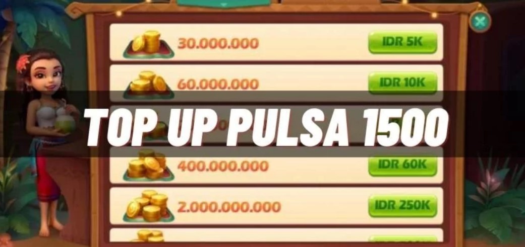 Top Up Higgs Domino 1500 Via Pulsa