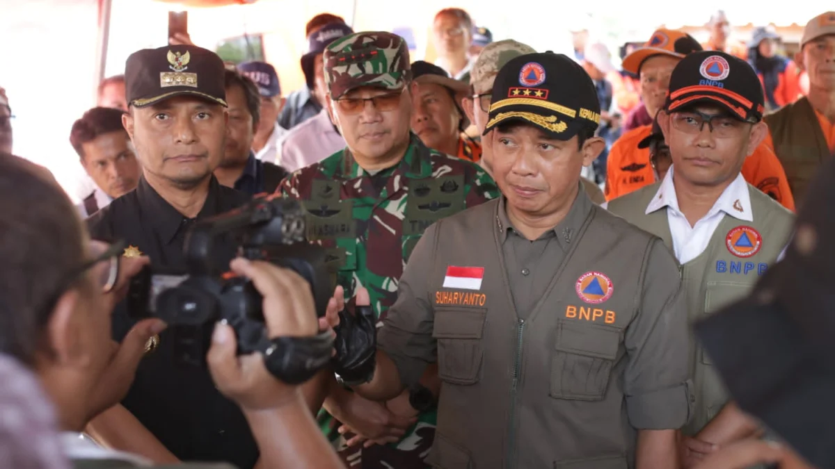 BNPB RI Bantu Penanganan Longsor Cipondok, Siapkan Bantuan Oprasional Rp250 Juta