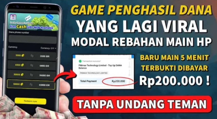 Game Penghasil Saldo DANA 200 Ribu Tercepat 2024