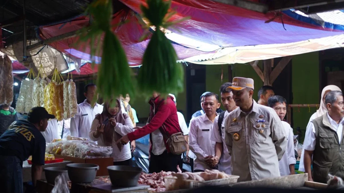 Peninjauan harga bahan pokok di Subang