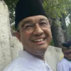 Momen masa tenang Anies Baswedan