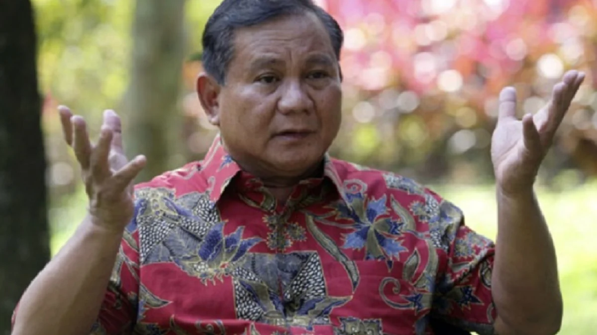 Momen Masa Tenang Prabowo Subianto