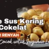 Resep Kue Sus Kering Isi Cokelat Super Renyah untuk Suguhan Lebaran