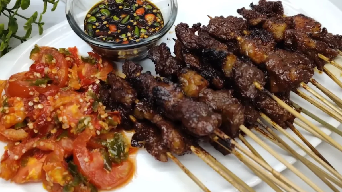 Resep Membuat Sate Maranggi Empuk dan Juicy yang Bikin Ngiler(YT_CR COOK)