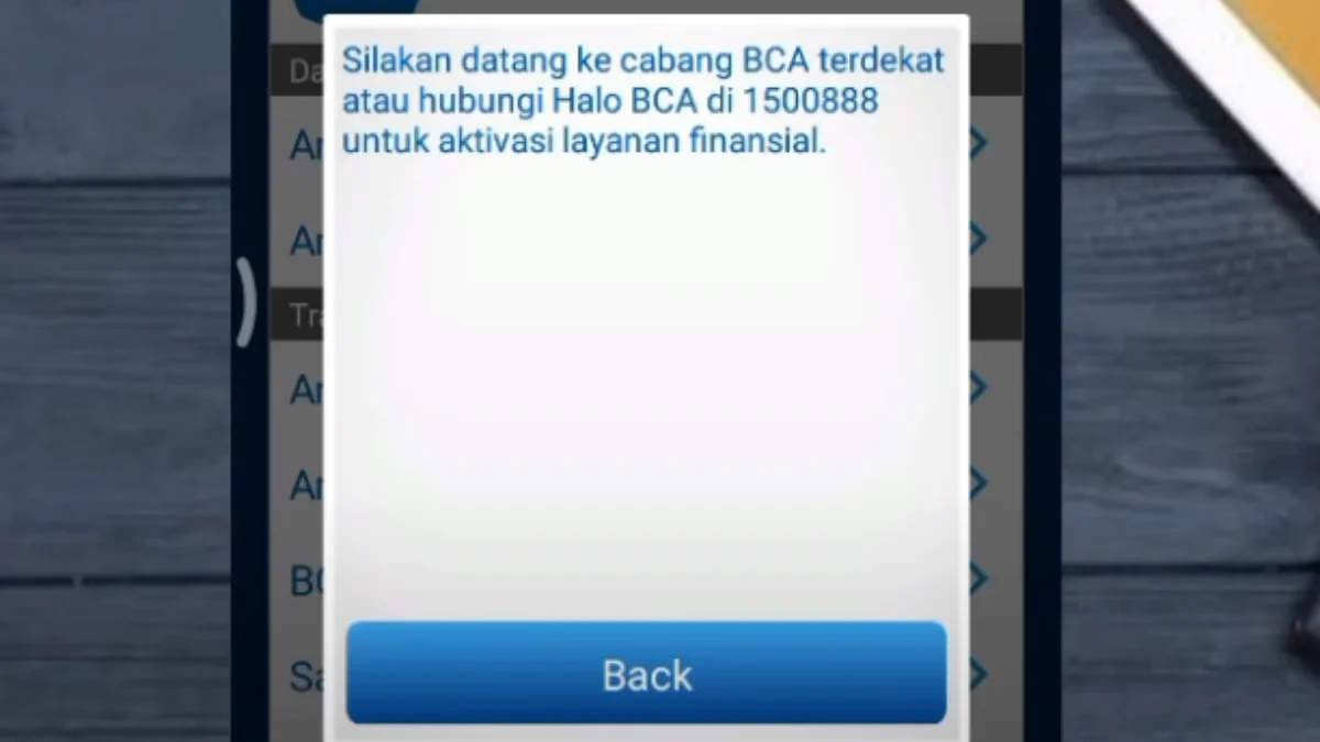 M-Banking BCA Tidak Bisa Transfer, Berikut Penyebab dan Cara Mengatasinya