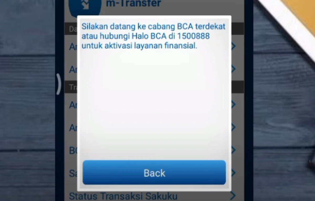 M-Banking BCA Tidak Bisa Transfer, Berikut Penyebab dan Cara