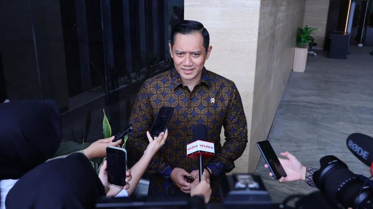 Ikuti Sidang Kabinet Paripurna Perdana di IKN, Menteri AHY Kagumi Kemegahan Istana Garuda