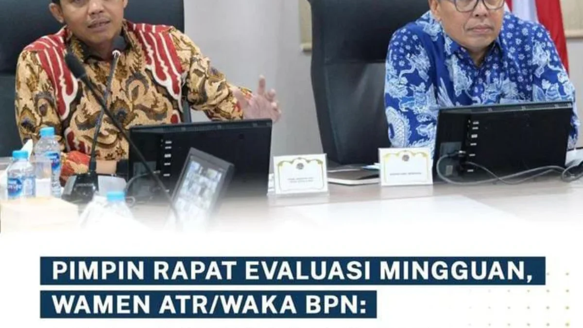 Wamen ATR/Waka BPN: Implementasi Sertipikat Tanah Elektronik Lampaui Target