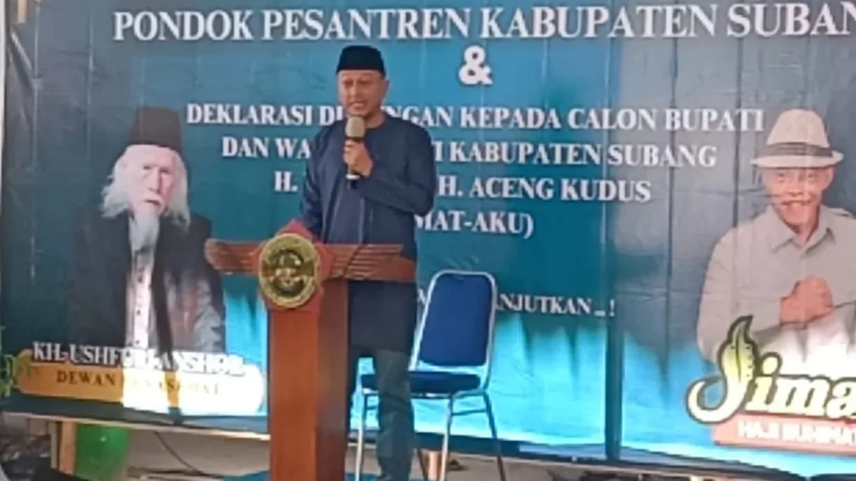 Bos Urip Siap Bergerak untuk Dukung Kepemimpinan Kang Jimat dan H. Aceng Kudus di Pilkada Subang 2024