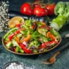 Salad Sayur Simpel, Hidangan Segar dan Sehat untuk Setiap Hari(Freepik)