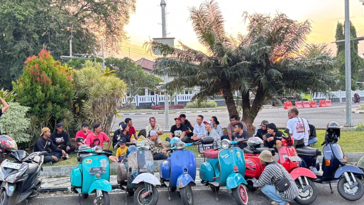 Keakraban Tanpa Batas, Kang Jimat dan Komunitas Vespa Bersatu untuk Subang 2024-2029!