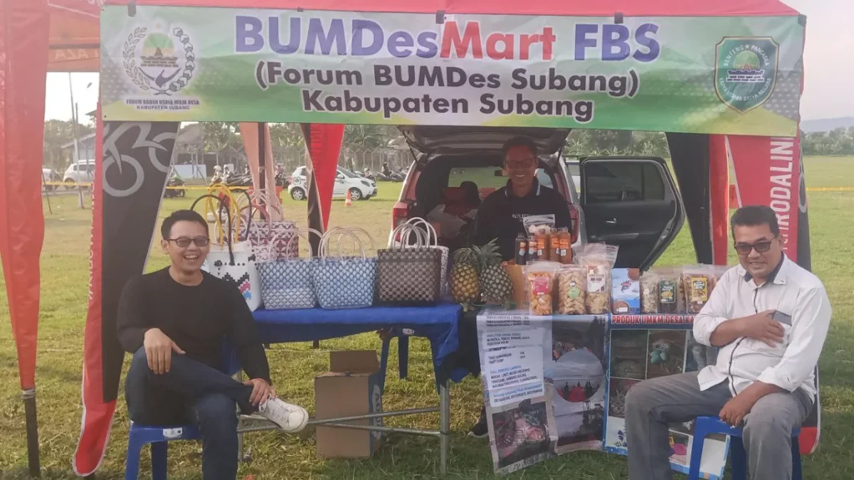 Forum BUMDes Subang Meriahkan HUT TNI ke-79 dengan Gelar Bazar di Danlanud Wiriadinata Tasikmalaya